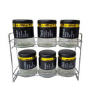 Set de Especieros Elegante con Soporte