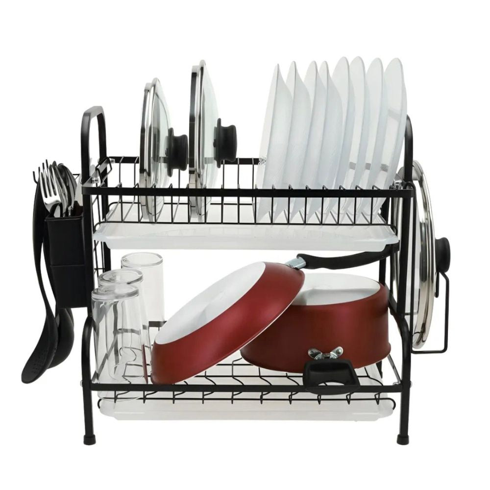 Escurridor de Platos Multifuncional 2 Niveles