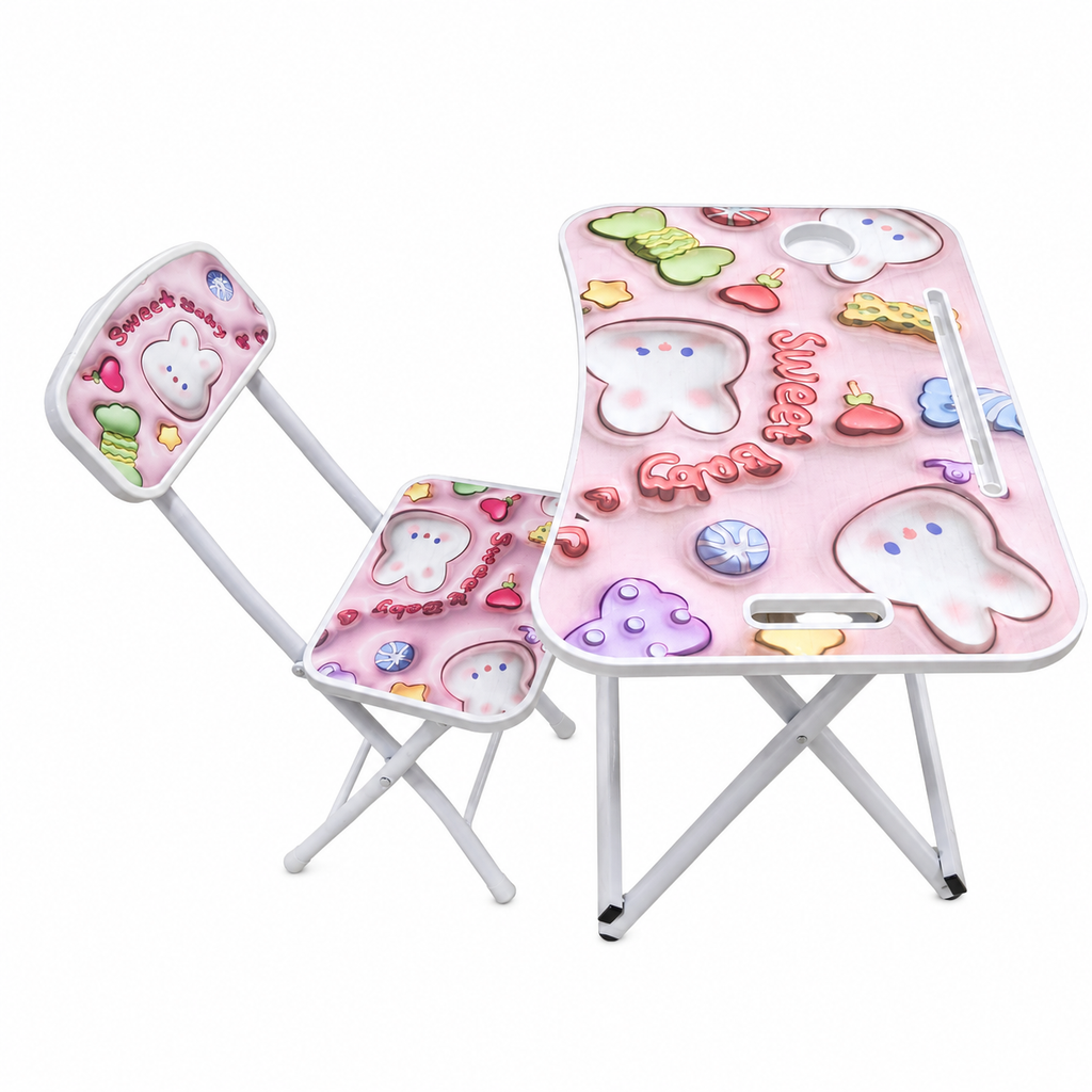 Escritorio Infantil Plegable con silla
