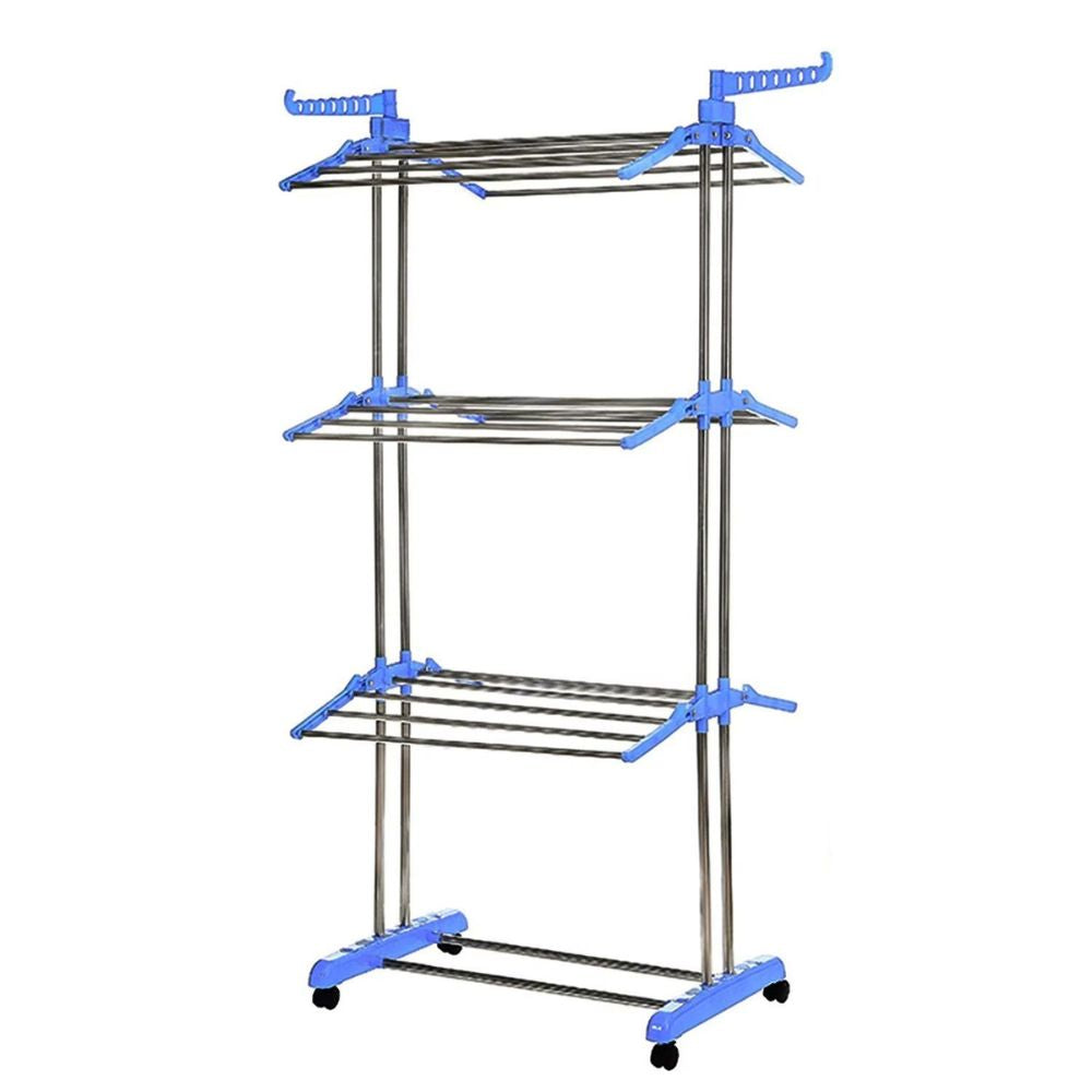 Tendedero Multiusos Plegable con Ruedas
