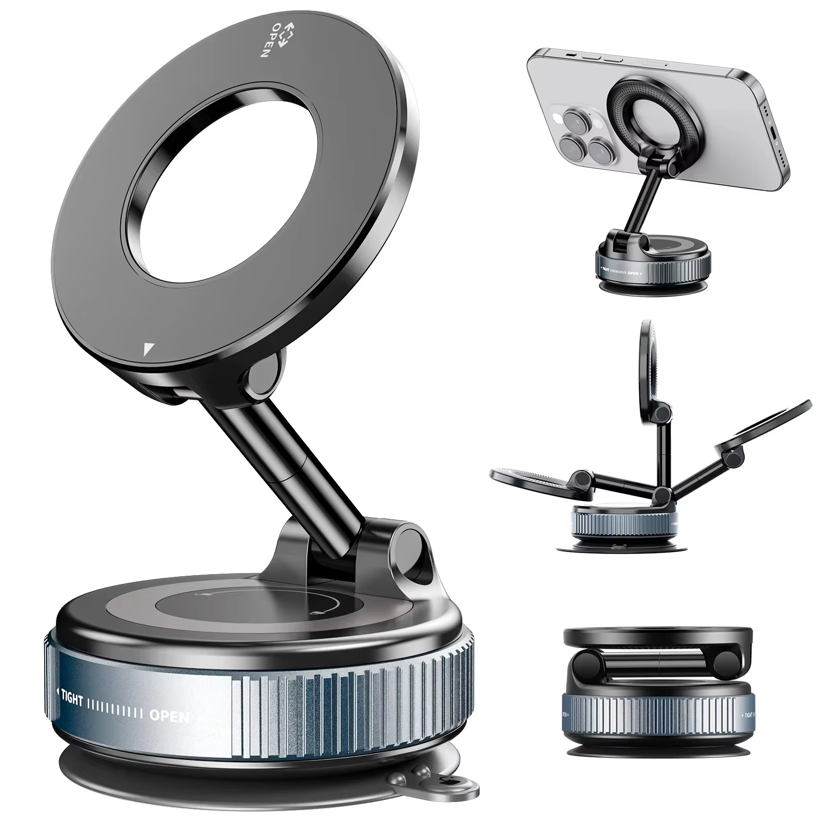 Soporte magnetico ajustable para celular