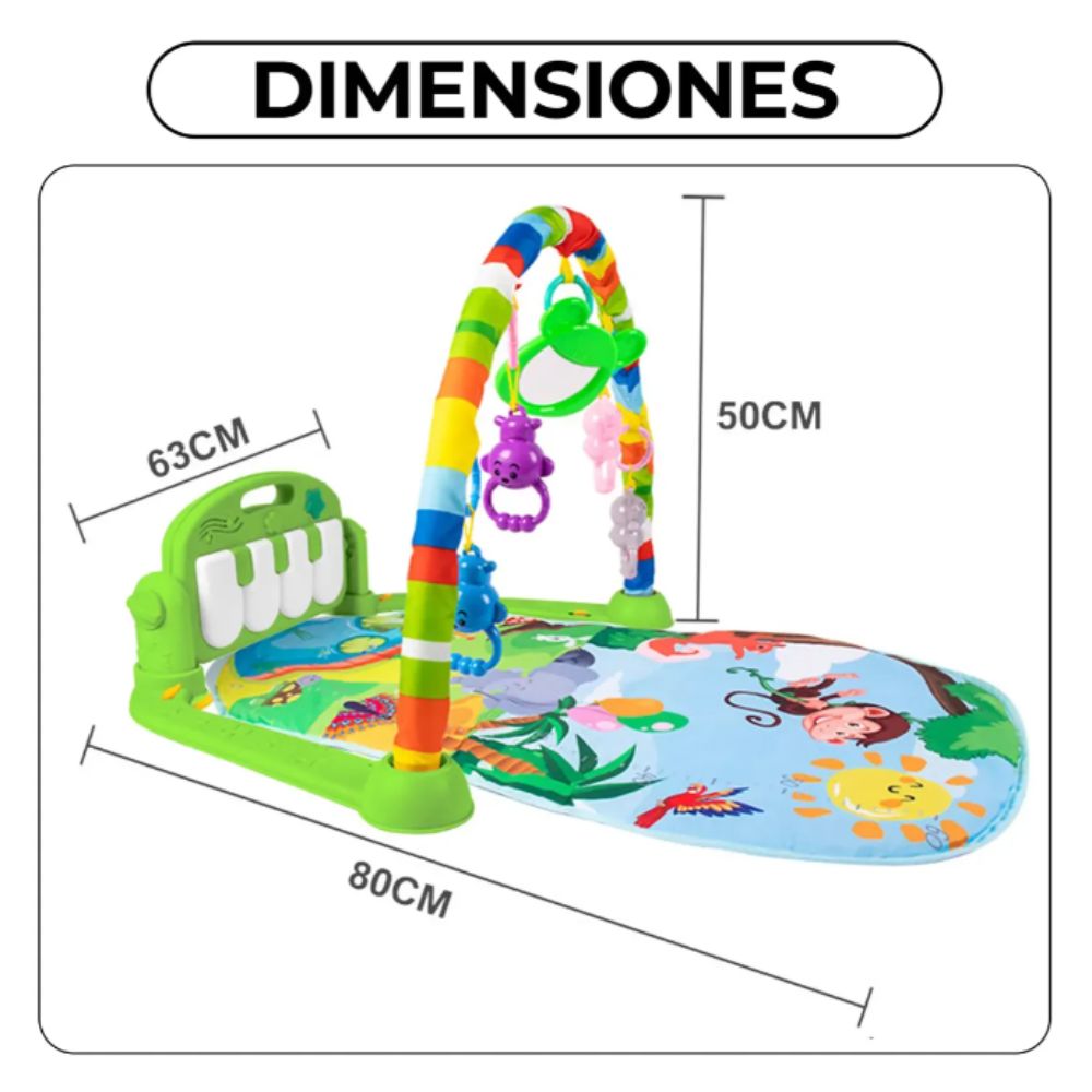 Gimnasio Piano Multifuncional para Bebés