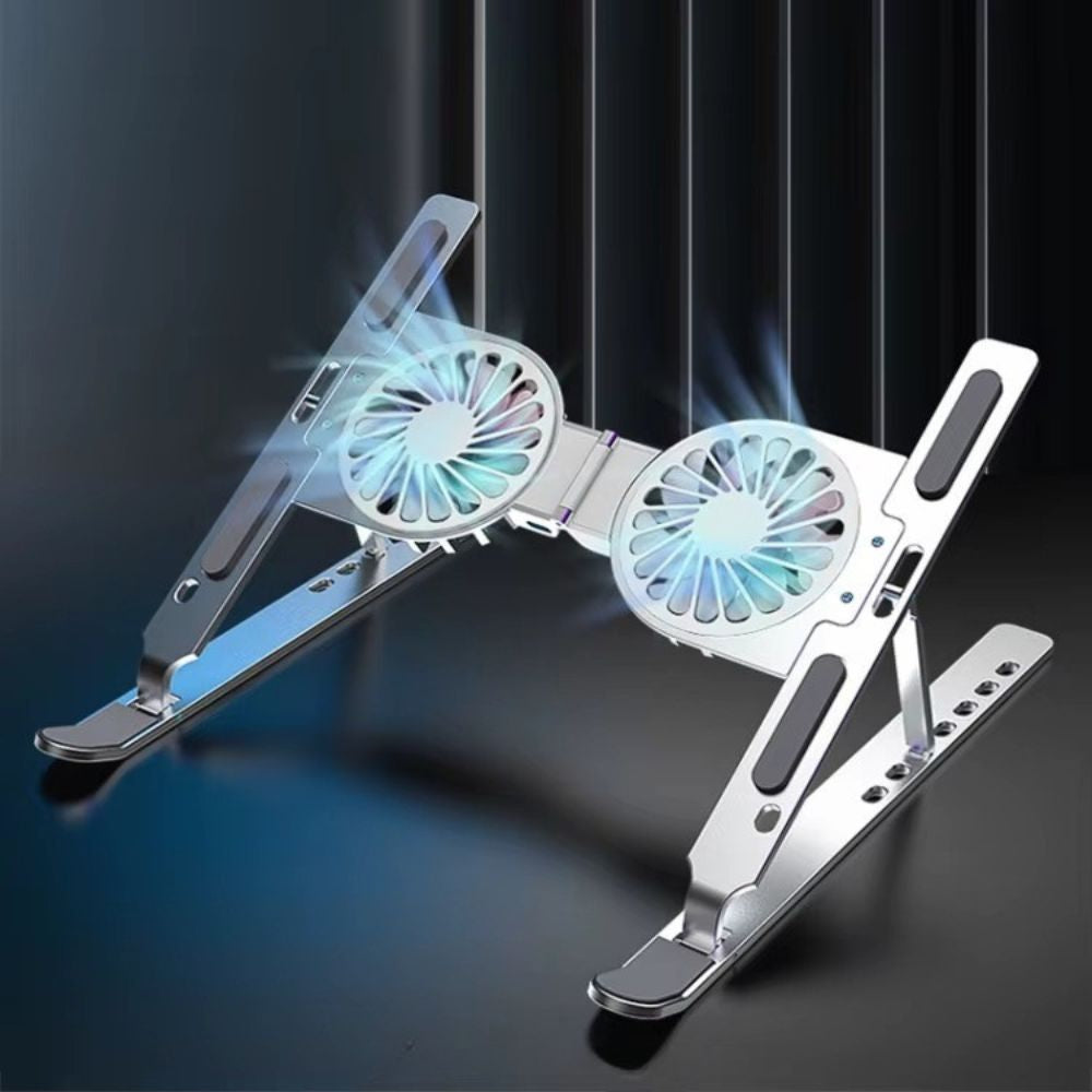 Soporte Plegable con Ventilación Doble para portatil