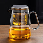 Tetera de vidrio con infusor integrado