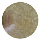 Individual Decorativo Redondo Texturizado