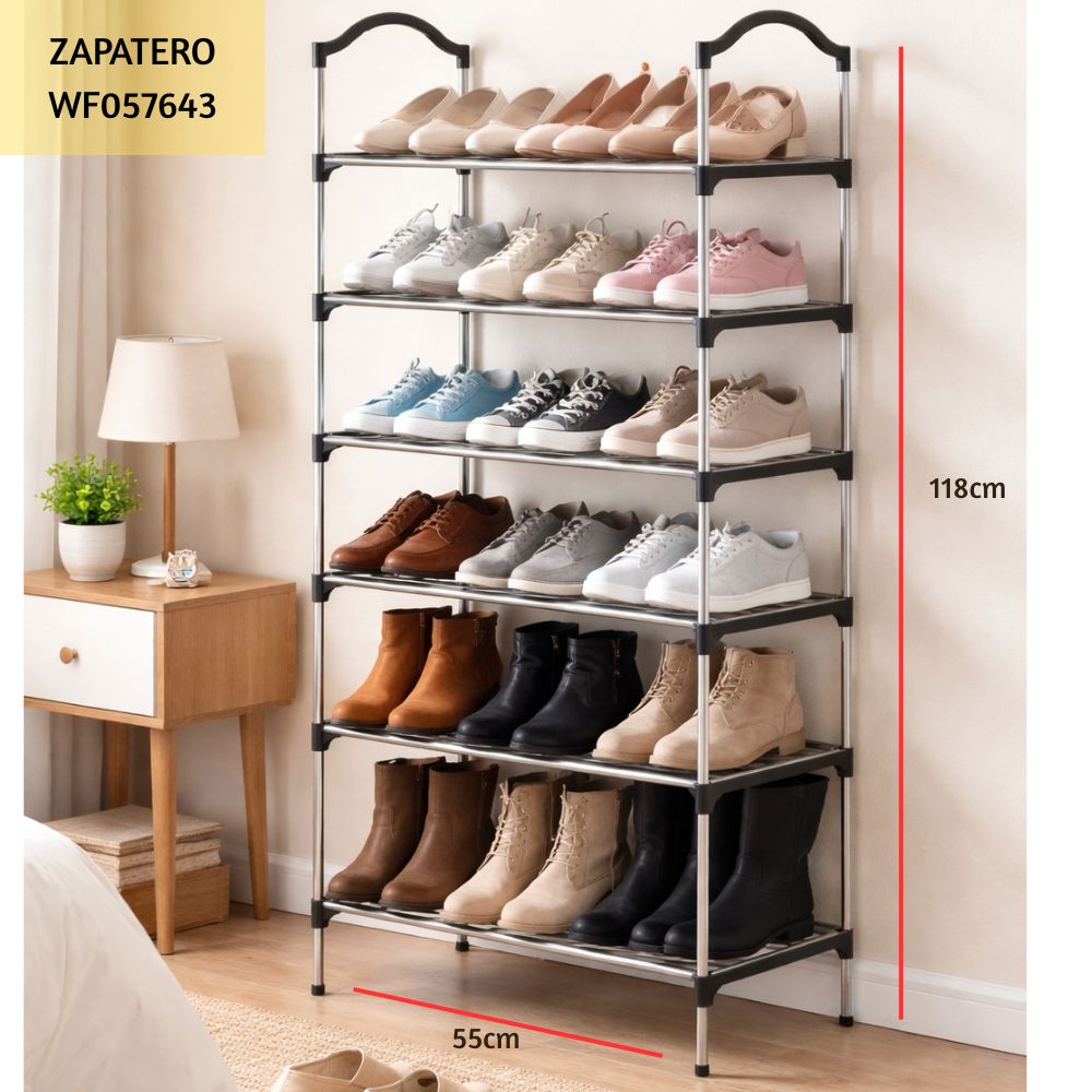 Zapatero Organizador Multifuncional 6 Niveles