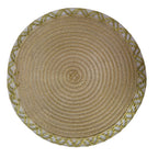 Individual Decorativo Redondo Elegante