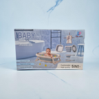 Bañera Plegable para Bebé 5 en 1 con medidor de temperatura