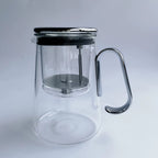 Tetera de vidrio con infusor integrado