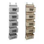 Organizador Colgante Multiusos para Puerta 5 Niveles