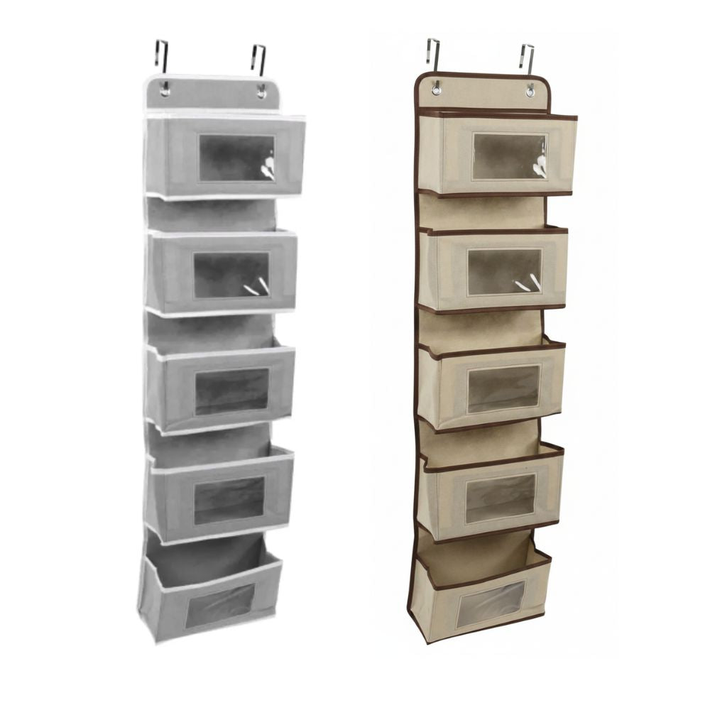 Organizador Colgante Multiusos para Puerta 5 Niveles