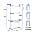Tendedero Multiusos Plegable con Ruedas