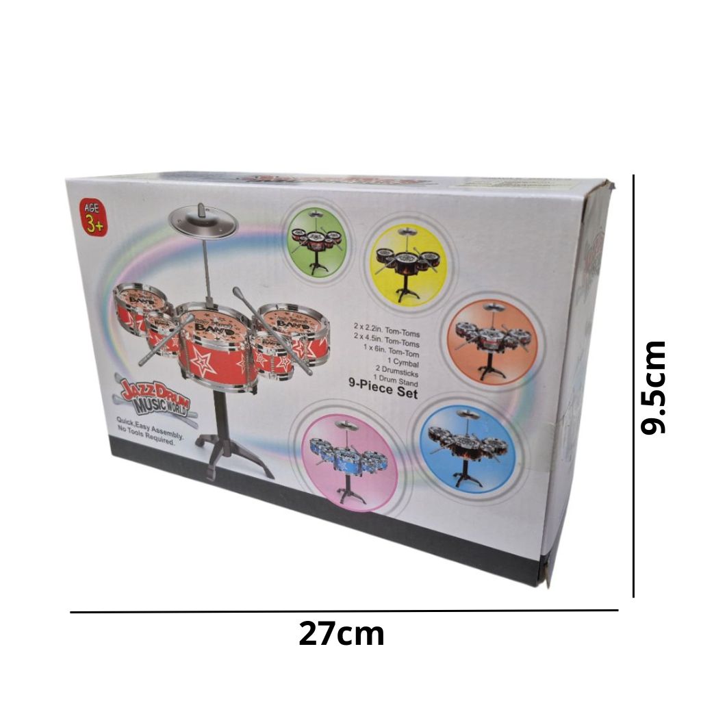 Batería Infantil 9 Piezas