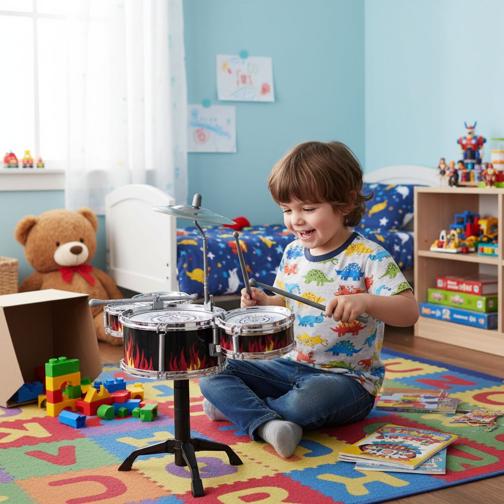 Batería Infantil 9 Piezas