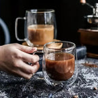 Taza Doble Vidrio 320ml
