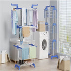Tendedero Multiusos Plegable con Ruedas