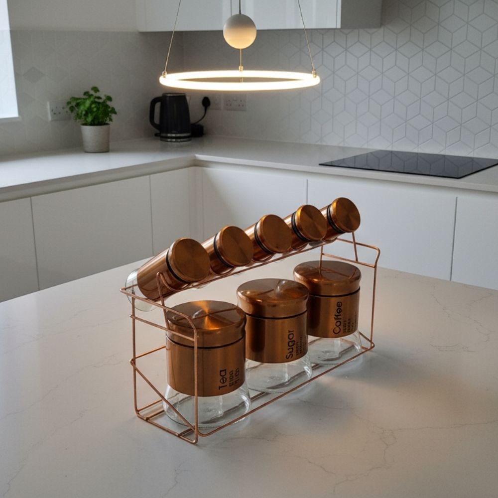 Set Organizador de Especieros & Frascos Multiuso