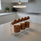 Set Organizador de Especieros & Frascos Multiuso