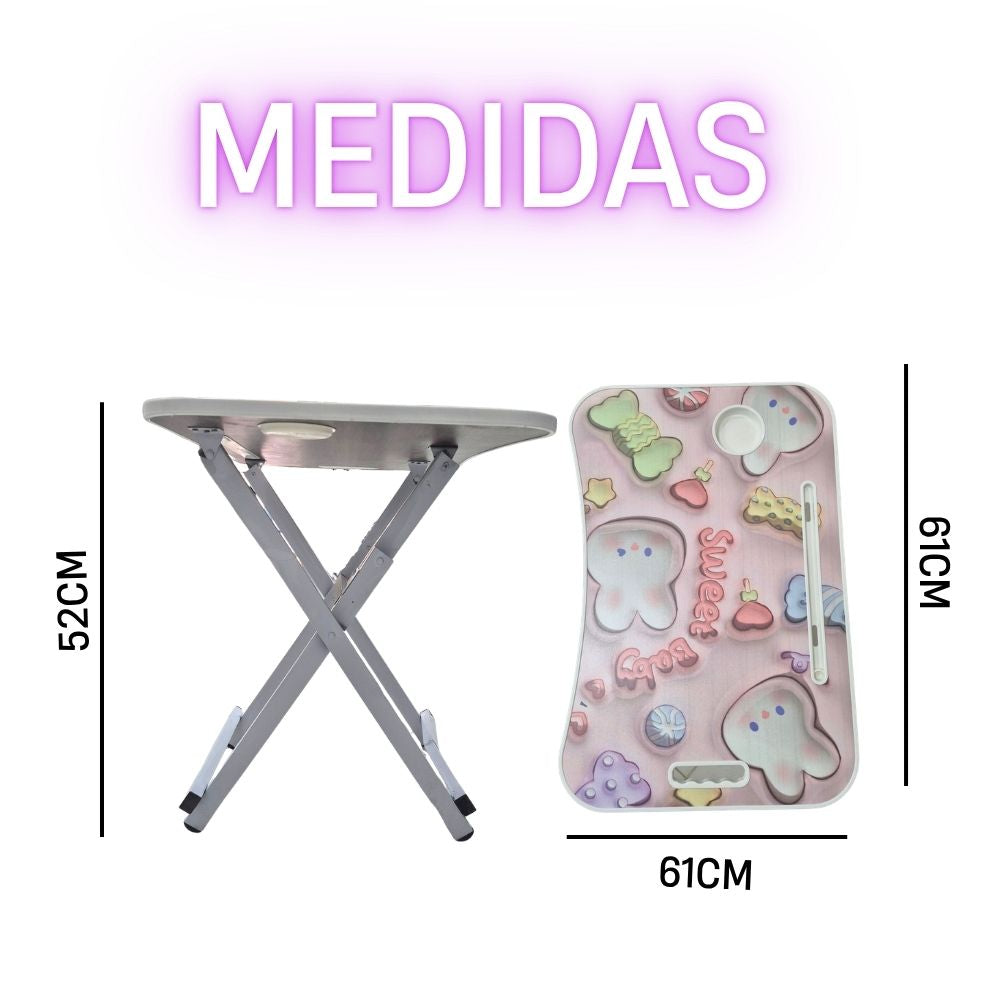 Escritorio Infantil Plegable con silla