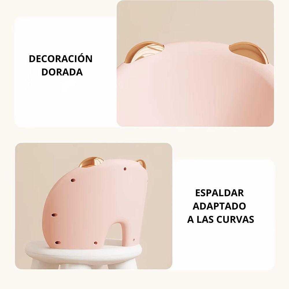 Silla Infantil Diseño Osito