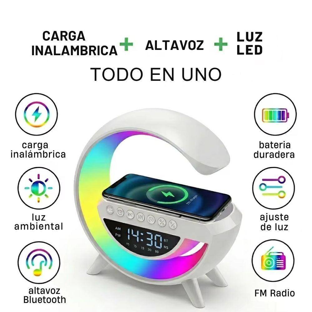 Lámpara Parlante LED Multifuncional