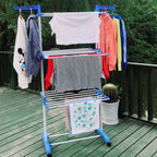 Tendedero Multiusos Plegable con Ruedas