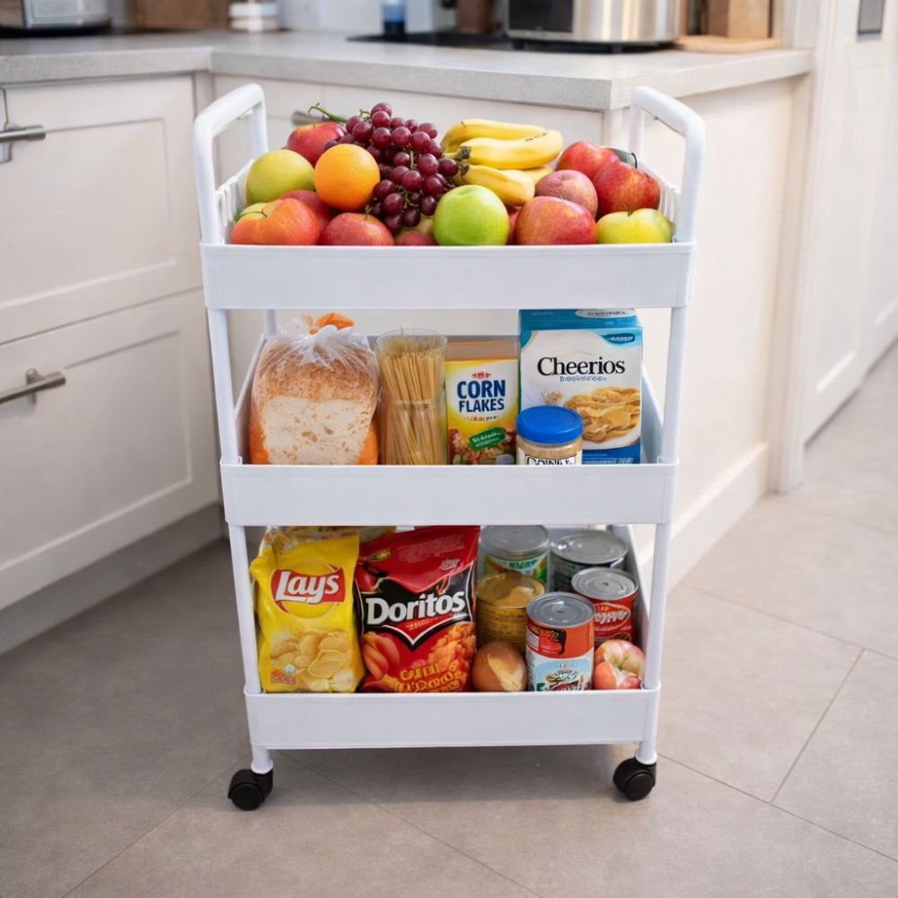 Organizador Multiusos con Ruedas  3 Niveles