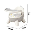 Silla Multifuncional para Bebé 2 en 1 con Bandeja Desmontable