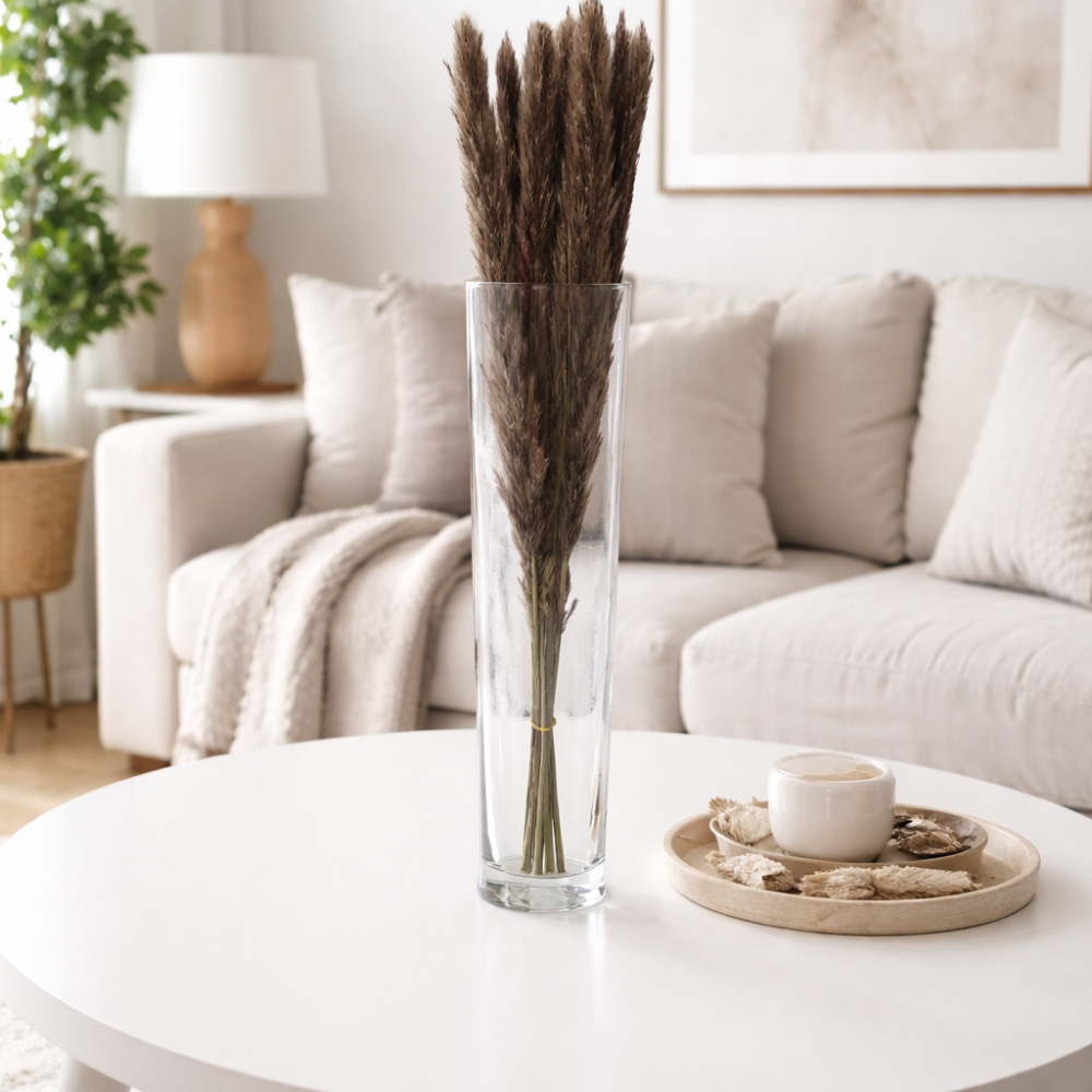 Set Decorativo de Pampas secas