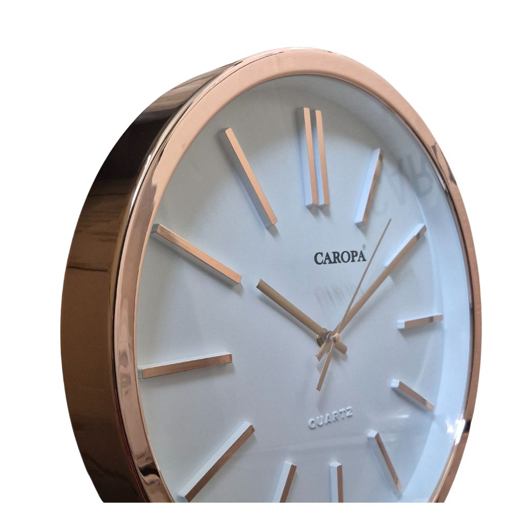 Reloj de Pared Minimalista Oro Rosa