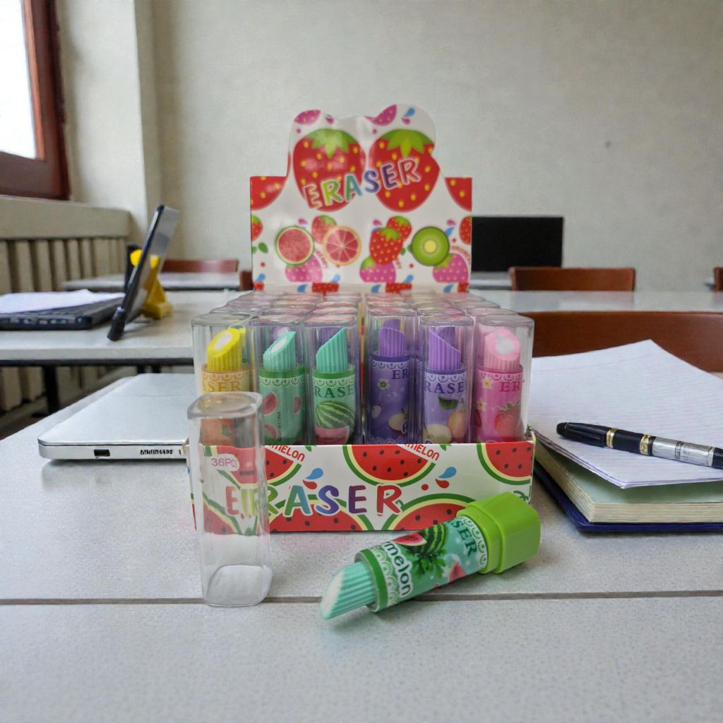 Set de 36 Borradores Tipo Labial