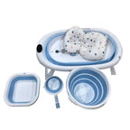 Bañera Plegable para Bebé 5 en 1 con medidor de temperatura