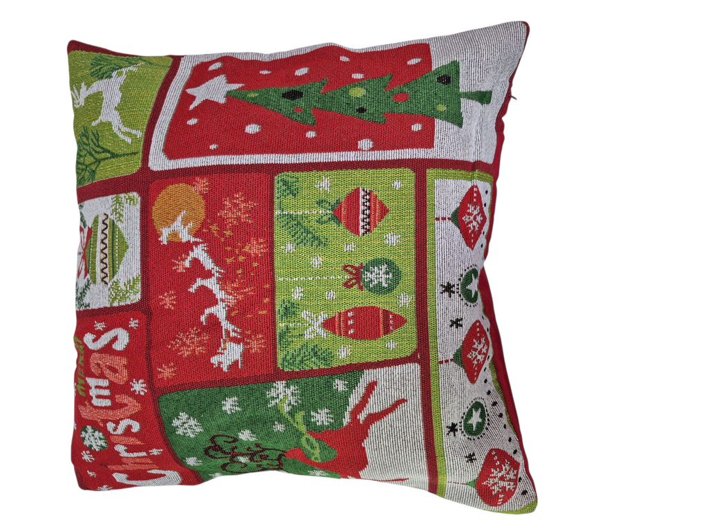 Set X3 Fundas Navideñas rojas 4545