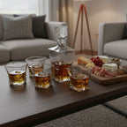 Set Whiskera + 6 Vasos vidrio