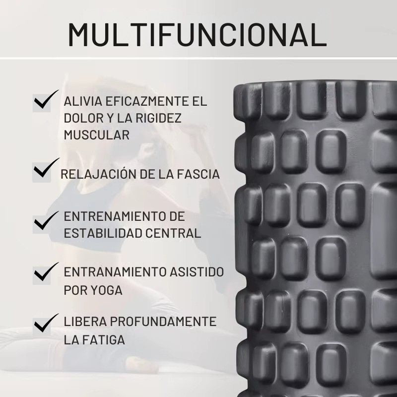 Rodillo de Masaje Muscular Fitness (Foam Roller)