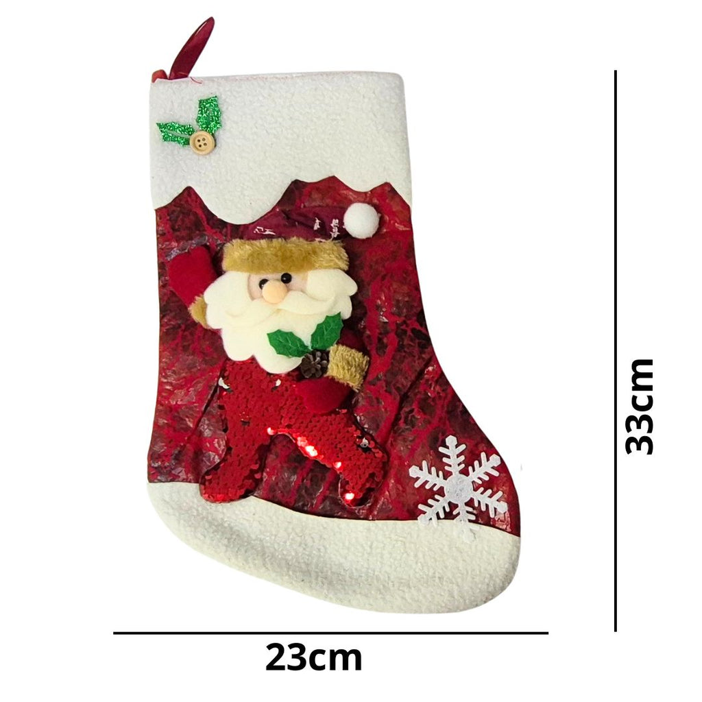 Set x 2 Medias Navideñas Decorativas