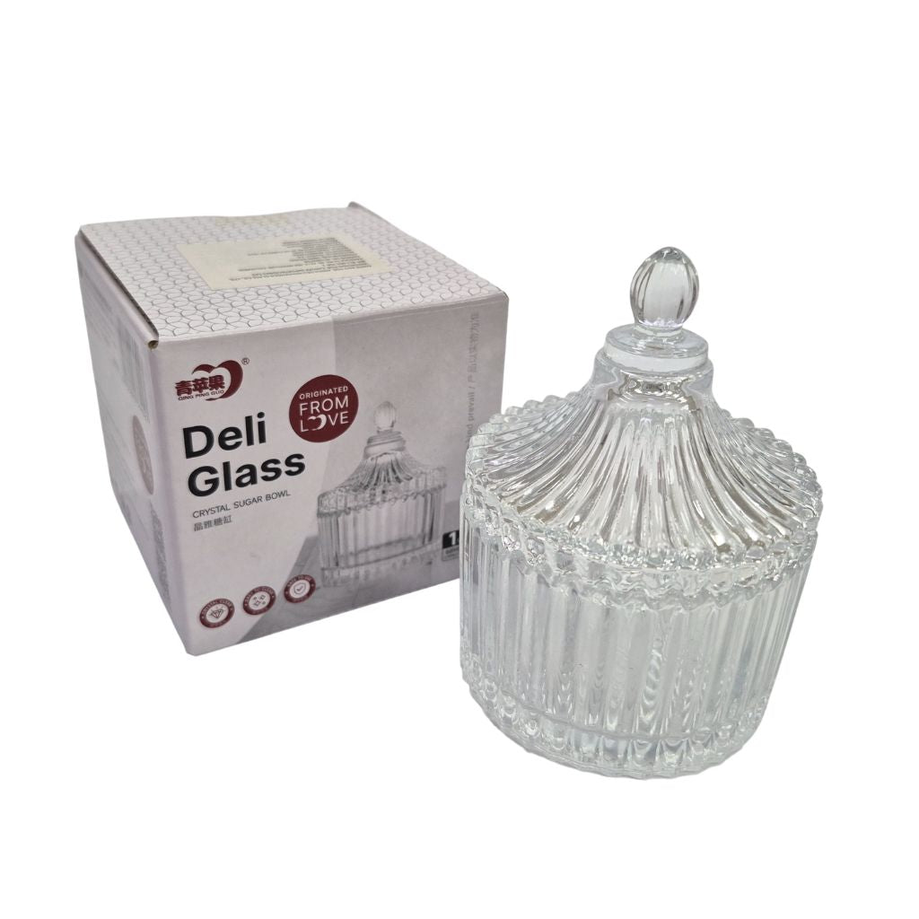 Mini Bombonera de Vidrio – Set x6 Unidades