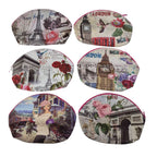 Cosmetiqueras Estampadas Estilo Vintage– Pack x6 Diseños