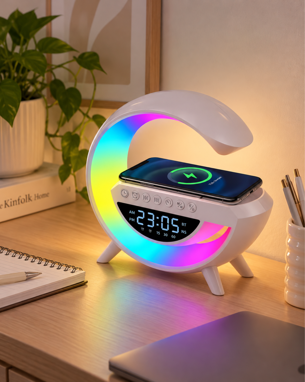 Lámpara Parlante LED Multifuncional