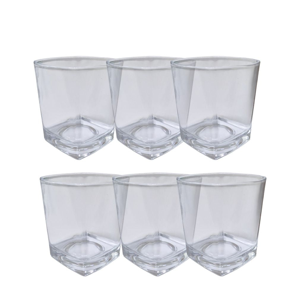 Set De 6 Vasos transparentes