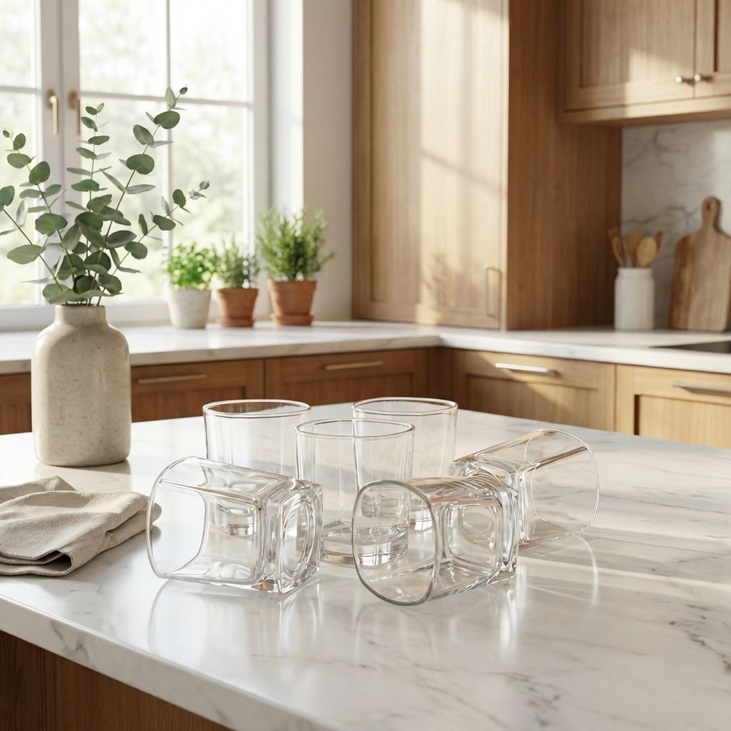 Set De 6 Vasos transparentes
