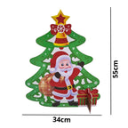 Adorno Navideño Santa Claus en Árbol