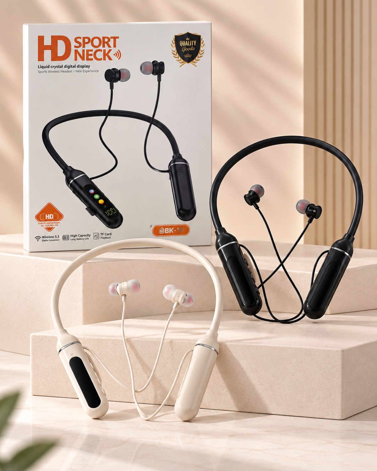 Audífonos Bluetooth Deportivos Neckband HD Sport