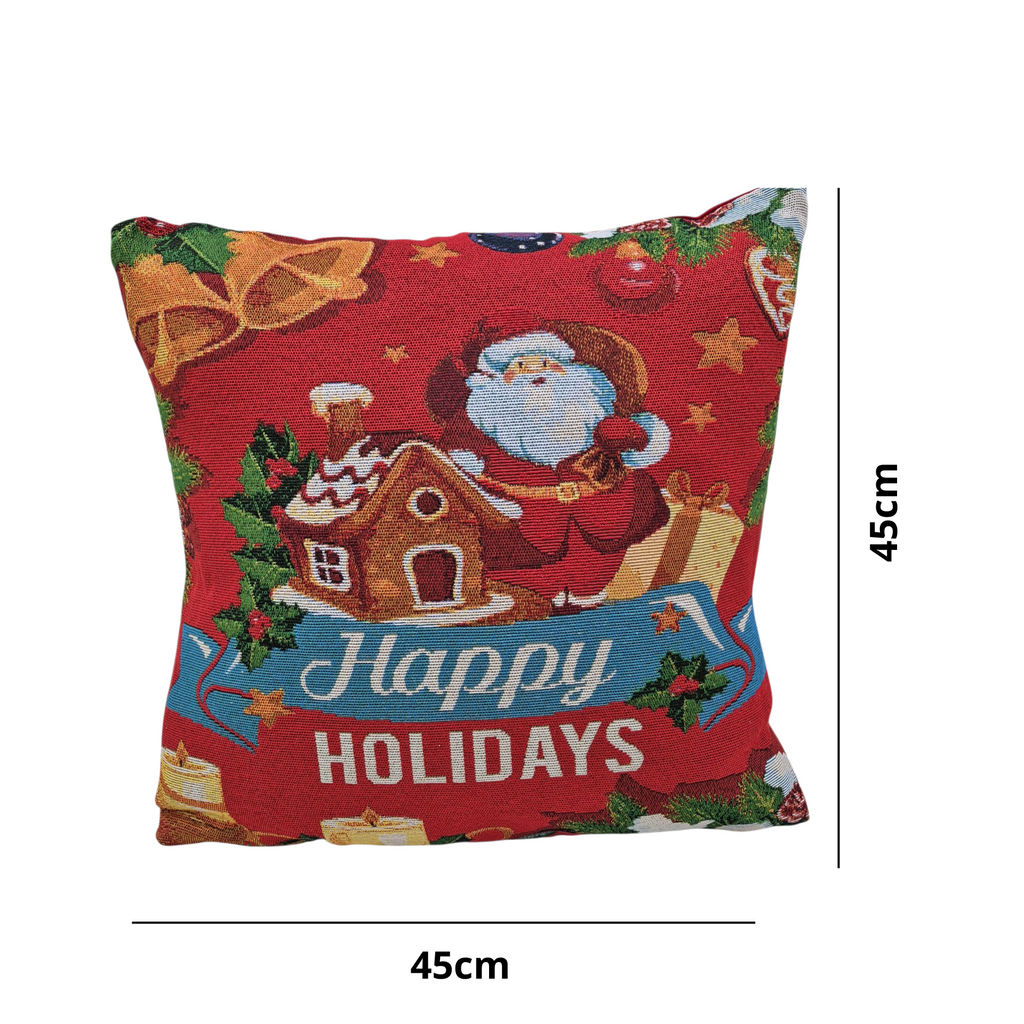 Set X3 Fundas Navideñas rojas 4546R